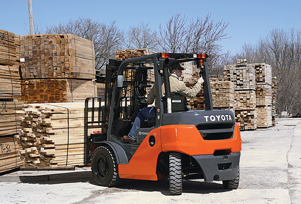 Forklifts for Lumber Yards & Sawmills Toyota Forklifts